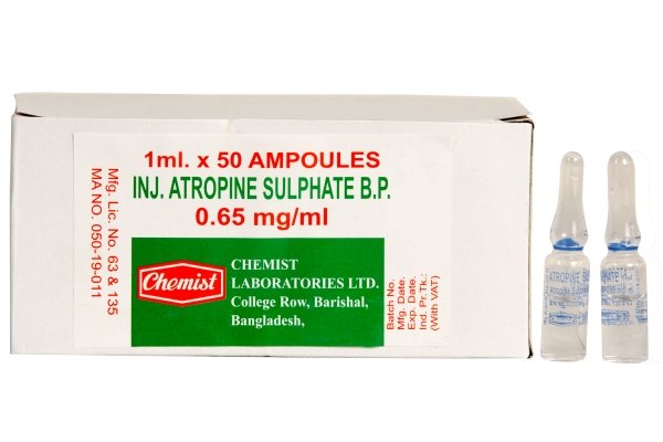 Inj. Atropine.